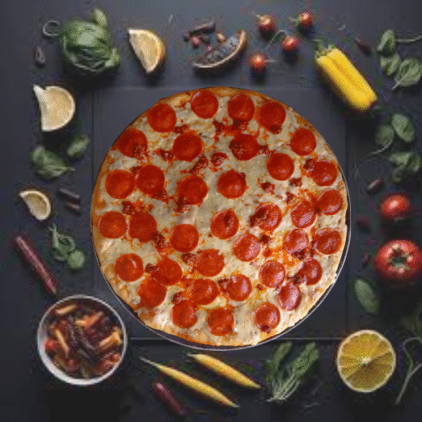 pepperoni y chorizo