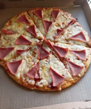 Pizza Familiar Con Jamon